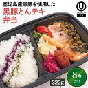 【冷凍弁当 黒豚とんテキ弁当8食セット】 弁当 簡単 レンチン 冷凍食品 冷凍惣菜 惣菜 九州 ご当地 美味しい グルメ 和食 温めるだけ 冷凍弁当 時短 保存 冷凍弁当 ご飯付き セット ごはん付き おいしい 九州グルメ 冷凍お弁当通販 とんテキ UMACA