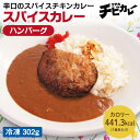 【チビカレー】スパイスカレー ハンバーグ