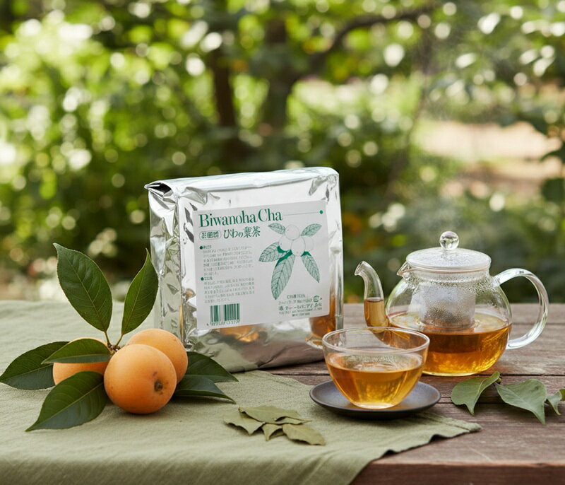 【徳用】ビワの葉茶5g×100パック入 【国産】 焙煎 枇杷 ビワ びわ 茶葉 枇杷葉湯 煮出し用