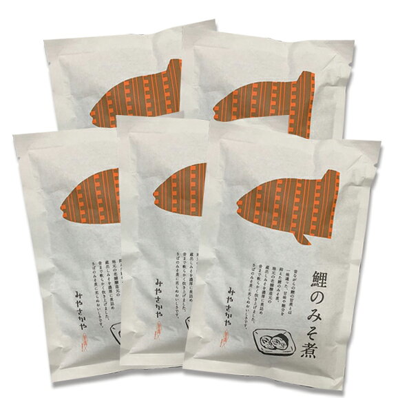 鯉のみそ煮5切詰合せ（160g×5袋）[化粧箱入] umaies-10002120 山形うまいずマーケット サンプル画像3