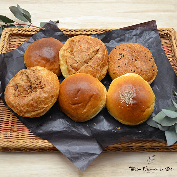 ボー・ションドブレのスイーツパン12個セット（6種類×各2個入）[箱入]のサムネイル