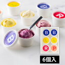 100BERRIES/ジェラート詰め合わせ6個(ブルーベリー2・雪国レモン2・パッションフルーツ1・ラズベリー1)