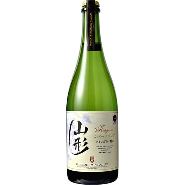 樂天商城 - 朝日町ワイン 山形スパークリング ナイアガラ 甘口 750ml 山形県産 国産ワイン スパークリングワイン 白ワイン フルーティー 日本ワイン 山形 ギフト 贈り物 のし対応 お取り寄せ お酒 乾杯酒 ワイン城 食前酒 パーティー 記念日