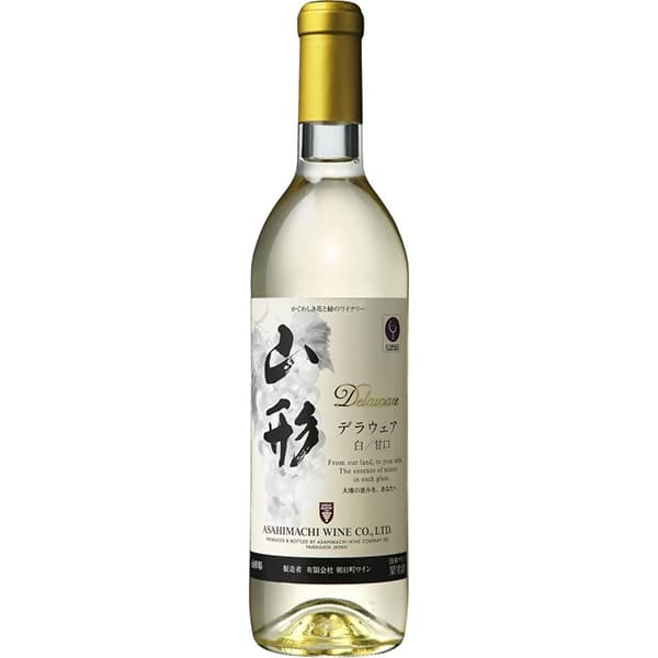樂天商城 - 朝日町ワイン／山形デラウェア白甘口 720ml