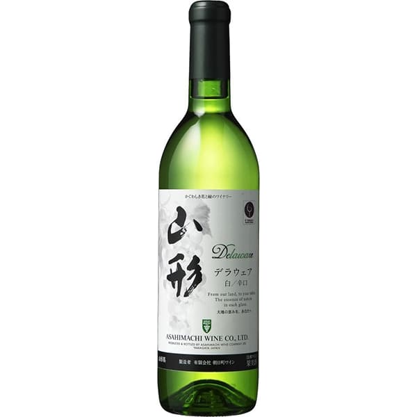 樂天商城 - 朝日町ワイン／山形デラウエア白辛口 720ml