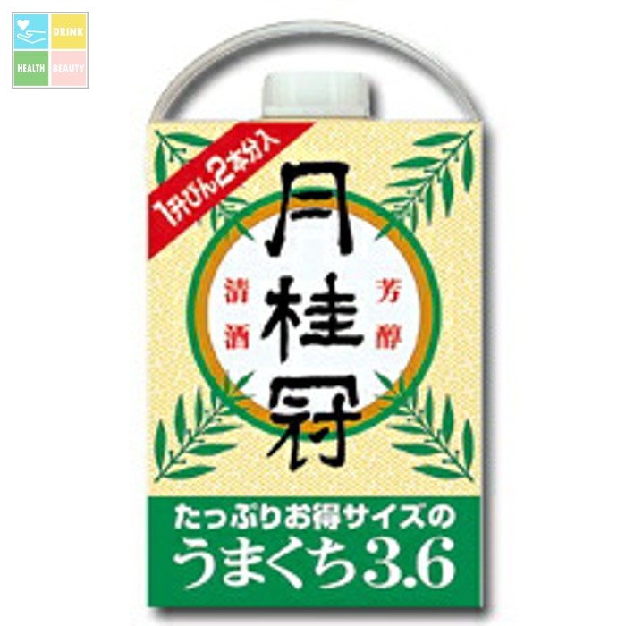 月桂冠 うまくち3.6Lパック×1ケース（全2本） 送料無料