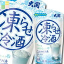 大関 凍らせ冷酒150mlパウチ×2ケース(全24本) 送料無料