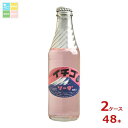 南山鉱泉所 イチゴソーダ220g瓶×2ケース(全48本)送料無料