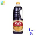 ヒゲタ Pあまくちしょうゆ1.8Lハンディペット×1ケース(全6本) 送料無料
