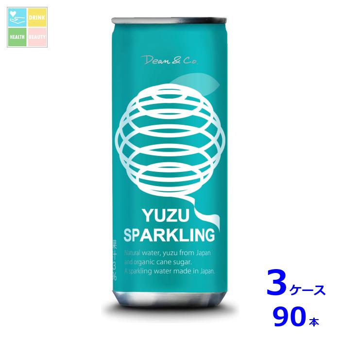 爽やかなゆずの香り。岡山県産ゆずと天然水の炭酸飲料。●名称：炭酸飲料●内容量：250ml缶×3ケース（全90本）●原材料名：ゆず果汁（ゆず（岡山県産））、有機砂糖/炭酸●栄養成分：100ml当たりエネルギー：12kcal、たんぱく質：0g、脂質：0g、炭水化物：2.9g、食塩相当量：0g●賞味期限：（メーカー製造日より）540日●保存方法：直射日光を避け、冷暗所にて保存してください。●販売者：マルカイコーポレーション株式会社