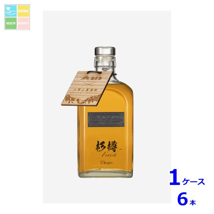 六甲山蒸留所 ピュアモルトウイスキー 5年 杉樽フィニッシュ 5年 58度500ml瓶×1ケース(全6本) 送料無料