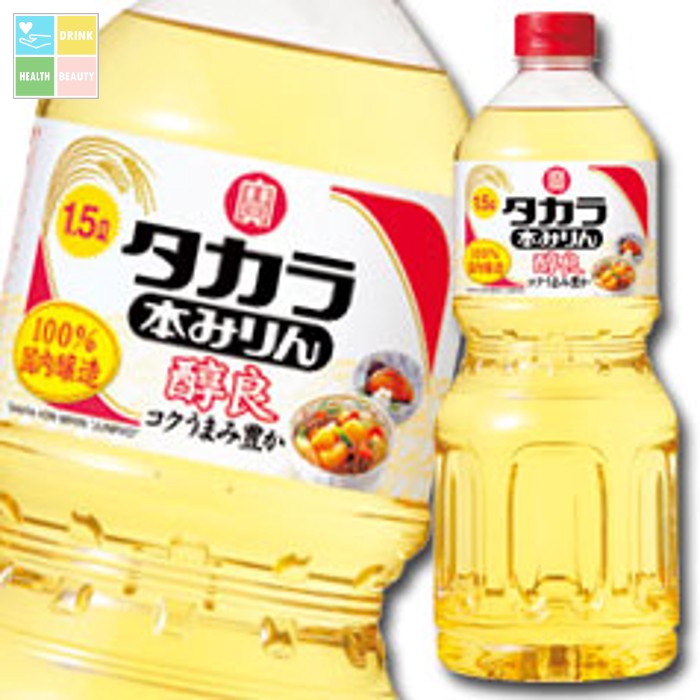 宝酒造 タカラ本みりん「醇良」ペットボトル1.5L×1ケース(全6本) 送料無料