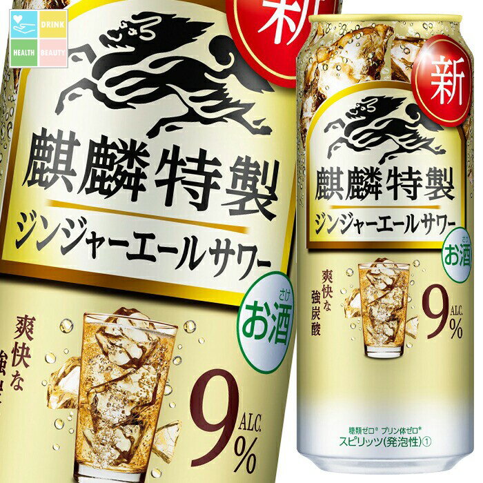 キリン 麒麟特製 ジンジャーエールサワー500ml缶×2ケース(全48本) 送料無料