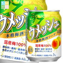 チョーヤ 梅酒 CHOYAウメッシュ 本格梅酒ソーダ250ml缶×1ケース(全24本) 送料無料