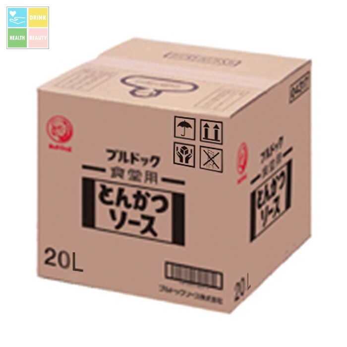 ブルドックソース ブルドック 食堂用とんかつソース20Lバックインボックス×1本 送料無料