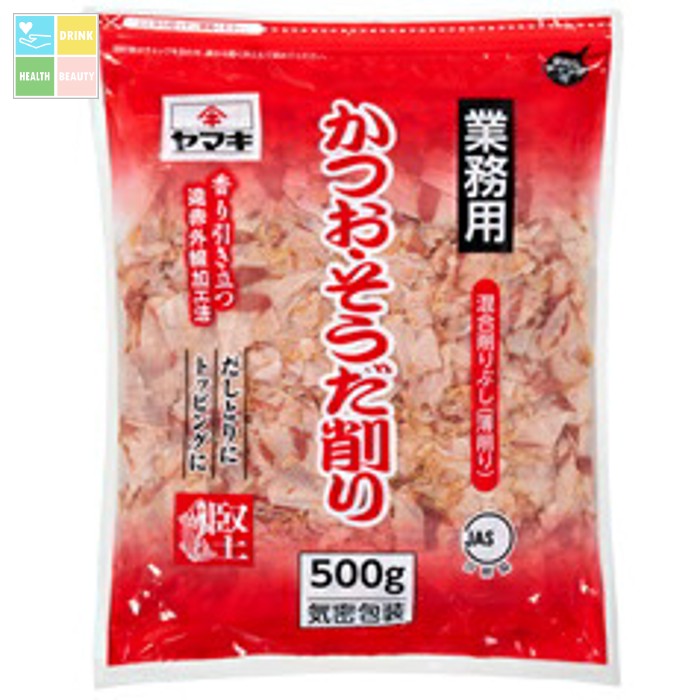 ヤマキ (N)業務用 かつお そうだ削り500g×1ケース(全8本) 送料無料