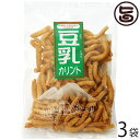 【名称】和菓子 【内容量】150g×3袋 【賞味期限】製造日より6ヶ月 【原材料】豆乳(遺伝子組み換えでない大豆)、小麦粉、砂糖、膨張剤、ごま、食塩、調味料(アミノ酸等)、植物油 【保存方法】直射日光・高温多湿を避けて保存してください。 【販売者】株式会社オリーブガーデン（沖縄県国頭郡恩納村） メーカー名 たけうち 原産国名 日本 産地直送 熊本県 商品説明 新鮮な豆乳と小麦粉・ごまを使ったヘルシーな」かりんとうです。豆乳が苦手な方にも満足いただけるくせのないまろやかな風味です。◆◇◆◇◆たけうちの食品は体によく、おいしいものばかり。平家の時代より引き継がれてきた健康食品をご紹介いたします。日本三大急流球磨川の源、九州山地のど真中、熊本県は水上村。見渡す限り山また山の九州連山、その昔、戦に敗れた平家の落武者達が隠れ住んだといわれております。世の人々と交流できないがため、生き残る術として、数々の保存食が作られ、そして今に伝えられました。これを広く世界の人々に味わってもらうべく現代風にアレンジし、昭和50年加工工場を設立。只今全国に販路展開中です。宅急便：常温着日指定：〇可能 ギフト：×不可 ※生産者より産地直送のため、他商品と同梱できません。※納品書・領収書は同梱できません。　領収書発行は注文履歴ページから行えます。 記載のない地域は送料無料（送料は個数分で発生します） こちらの商品は一部地域で別途送料のお支払いが発生します。「注文確定後の注文履歴」や当店の件名に[重要]とあるメールでご確認ください。 ＋1,565円 北海道 ＋440円 沖縄 配送不可 離島 ※「配送不可」地域へのご注文はキャンセルとなります。 ※大量注文をご検討のお客様は、ご注文前にお問い合わせください。