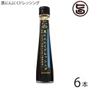 テクノグリーン 黒にんにくドレッシング 120ml×6本 沖縄 健康管理 調味料 人気 シークワーサー