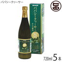 オキハム パパシークヮーサー 720ml×5本 沖縄県産のシークワーサー果汁&乳酸発酵エキス・パパイヤ乳酸発酵エキス(GABA)配合