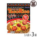 オキハム タコライス 3袋入り×3袋 沖縄 定番 土産 人気 タコライスの素 タコスミート ホットソース付き 送料無料