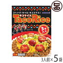 オキハム タコライス 3袋入り×5袋 沖縄 定番 土産 人気 タコライスの素 タコスミート ホットソース付き