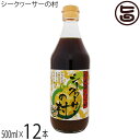 沖縄特産販売 シークヮーサーの村 500ml×12本
