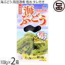 メックインターナショナル 南国酒肴 海ぶどう タレ付き 100g×2箱 沖縄県産