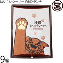 豊上製菓 はいさいシーサー 肉球クランチ 8個×9箱 沖縄 チョコ菓子