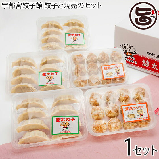 ギフト 健太餃子 8個入り×3P 健太シウマイ 12個×2P 栃木 土産 冷凍 宇都宮餃子館