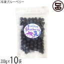 堀うち農園 冷凍ブルーベリー200g×10袋 無農薬栽培