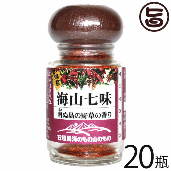 海のもの山のもの 海山七味 瓶入り 20g×20瓶 沖縄 土産 沖縄土産 送料無料