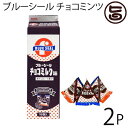 ブルーシール チョコミルク味 18袋入×2P 沖縄物産企業連合 レトロなパッケージ 沖縄土産 定番 人気 沖縄県 送料無料