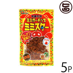 あさひ ピリ辛 ミミガーチップ ミミスター 40g×5袋 沖縄 土産 沖縄土産 豚耳 珍味 おつまみ おやつ