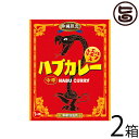 南都物産 沖縄限定 ハブカレー(中辛・200g)×2箱 沖縄 土産 人気 ハブエキス入り ターメリック クルクミン