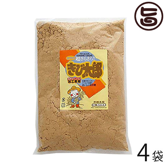 【内容量】450g×4袋 【賞味期限】製造日より1年間 【原材料】粗糖、さとうきび汁、糖蜜、水酸化カルシウム 【保存方法】直射日光、高温多湿を避けて保存してください。 吸湿性がありますので、開封後は、密閉容器に保管してください。 【お召上がり方】紅茶やコーヒーに加えても香りを損なわず、より深い味わいを引き出します。 煮物や酢の物などのお料理に、白糖の代わりにお使いくださればやさしいコクと風味が全体の味を包み込みます。 発酵食品・酵母液作りに最適です！【栄養成分表示】（100g中）エネルギー：394kcal、たんぱく質：0.5g、脂質：0.3g、炭水化物：97.4g、ナトリウム：5mg、カリウム：370mg、カルシウム：120mg【JANコード】4932382500013 【販売者】株式会社オリーブガーデン（沖縄県国頭郡恩納村） メーカー名 海邦商事 原産国名 日本 産地直送 沖縄県 商品説明 『きび太郎』は、沖縄のさとうきびで作ったお砂糖です。やわらかな甘みに仕上げていますので、コーヒーや紅茶に加えても香りを損なわず、より深い味わいを引き出します。さらに、煮物や酢の物などのお料理に、白糖の代わりにお使いくだされば、やさしいコクと風味が全体の味を包み込みます。超さらさら！水溶性も高いので、さっと溶けやすいのでとても使いやすくておススメです♪・カルシウムが上白糖の約240倍・きび砂糖なのでミネラル豊富万能酵母液の原料として、推奨されています。万能酵母液 きび太郎　で、検索をしてみてください！レターパックプラス便で配送予定です着日指定：×不可 ギフト：×不可 ※生産者より産地直送のため、他商品と同梱できません。※納品書・領収書は同梱できません。　領収書発行は注文履歴ページから行えます。 こちらの商品は全国送料無料です