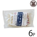 サン食品 半生沖縄そば 1食入り×6P 味付きソーキ肉・スープ付き 沖縄 土産 人気 定番 郷土料理 小麦粉麺 送料無料