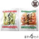 でいごフーズ 沖縄県産 島らっきょう 塩漬け キムチ 各50g 各1P×6セット おすすめ イチオシ おつまみ