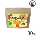 熱帯資源植物研究所 黒糖しょうがシークヮーサー120g×30袋 沖縄 人気 定番 土産 粉末タイプのドリンク