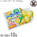 丸川製菓 シークワーサー マーブルガム 4粒入×30個×10箱