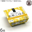 ギフト箱入り 一粒庵 ドライカレー玄米ごはん 125g×6個入りギフト 佐賀県唐津産 特別栽培米 夢しずく ふっくら もちもち 便利 レンジ調理