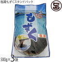沖縄フレッシュ 塩蔵もずくスタンドパック 500g×3袋