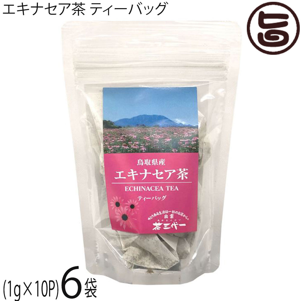 茶三代一 エキナセア茶 ティーバッグ 10g(1g×10袋)×6袋