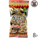 【名称】豆菓子 【内容量】40g×8P 【賞味期限】製造日より180日 【原材料】落花生(アメリカ産)、寒梅粉、砂糖、小麦粉、水飴、デキストリン、ガーリック、食塩、でん粉、しょうゆ、ポークエキス、植物油脂、ぶどう糖／膨張剤、調味 (アミノ酸等)　※一部に、 小麦・落花生・豚肉・卵・ 大豆を含む 【保存方法】直射日光、高温多湿を避けて保存してください。 【お召上がり方】袋から出し、そのままお召し上がりください。【栄養成分表示】1袋/40gあたり エネルギー 206kcal　たんぱく質 7.2g　脂質 10.8g　炭水化物 20.1g　食塩相当量 0.5g　この表示値は、目安です。【JANコード】4969640010427 【販売者】株式会社オリーブガーデン（沖縄県国頭郡恩納村） メーカー名 沖縄パイオニアフーズ 原産国名 日本 産地直送 沖縄県 商品説明 サクッと食感うまみと香りのやみつきナッツ。ノンフライ製法でカロリーが少なくおすすめです。ビールのおつまみにどうぞ 安全上のお知らせ 落花生＝ピーナッツが、含まれています。アレルギーをお持ちの方は、お召し上がりならないようにお願いいたします。ネコポス便で配送予定です着日指定：×不可 ギフト：×不可 ※生産者より産地直送のため、他商品と同梱できません。※納品書・領収書は同梱できません。　領収書発行は注文履歴ページから行えます。 こちらの商品は全国送料無料です