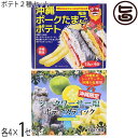 味源 沖縄 ポークたまご風味 ポテト シークヮーサー塩ポテト 各72g×各4箱