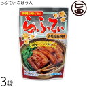 オキハム 沖縄の味じまん らふてぃ ごぼう入 165g×3袋
