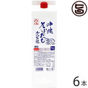 サン食品 沖縄そばだし鰹味 1800ml×6本 沖縄 人気 定番 土産 和風だし 濃縮タイプ ちゃんぷるーの味付けにも