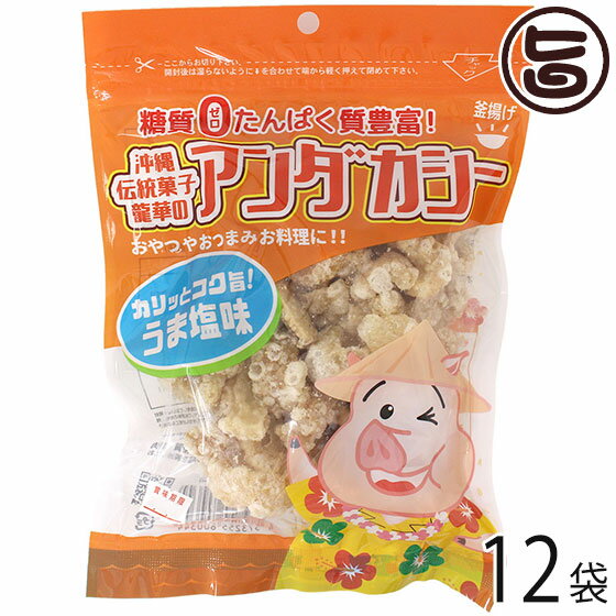 龍華のあんだかし～ うま塩味 70g×12