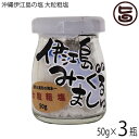 みーぐる工房 沖縄伊江島の塩 みーぐるましゅ 厳選大粒粗塩 瓶詰 50g×3瓶