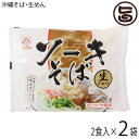 サン食品 生ソーキそば 2食×2袋 沖縄 人気 定番 土産 惣菜 沖縄そば 豚肉味付