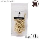 おきなわ薬膳美人 生カシューナッツ 65g×10P ベトナム産 カシューナッツ 無塩 無油 ノンオイル